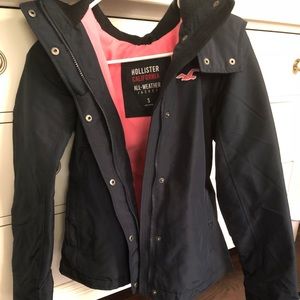 Hollister weather jacket